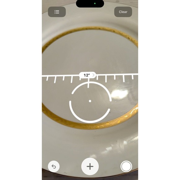 VTG 2000 Retroneu Vineyard Gold 22kt Band 4325 Porcelain Serving Platter  EUC - Picture 2 of 4